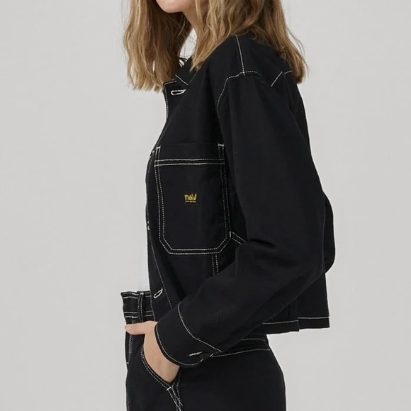 Thrills cropped Overshirt S - Picture 2 of 5